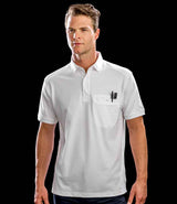 Result Work-Guard Apex Pocket Piqué Polo Shirt | White thumbnail 1