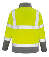 Result Safe-Guard Hi-Vis Micro Fleece Jacket | Fluorescent Yellow thumbnail 3