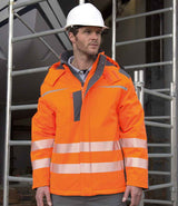 Result Safe-Guard Dynamic Soft Shell Jacket | Fluorescent Orange thumbnail 1