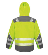 Result Safe-Guard Dynamic Soft Shell Jacket | Fluorescent Yellow thumbnail 3