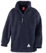 Result Kids/Youths Zip Neck Polartherm™ Fleece | Navy thumbnail 2