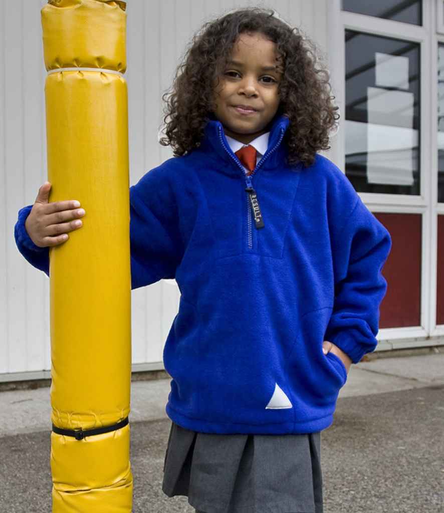 Result Kids/Youths Zip Neck Polartherm™ Fleece | Royal Blue