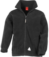 Result Kids/Youths Polartherm™ Fleece Jacket | Black thumbnail 3