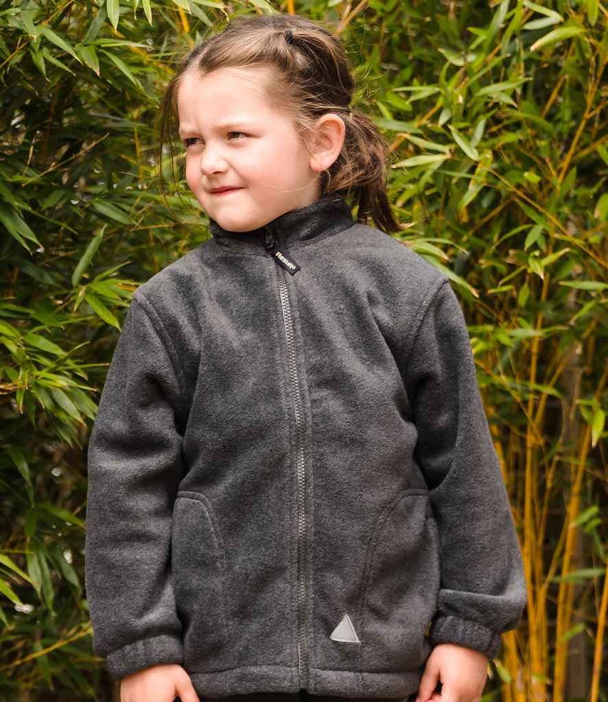 Result Kids/Youths Polartherm™ Fleece Jacket | Black