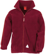 Result Kids/Youths Polartherm™ Fleece Jacket | Burgundy thumbnail 2