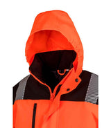 Result Safe-Guard Extreme Tech Printable Safety Soft Shell  Jacket | Fluorescent Orange/Black thumbnail 6