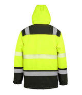 Result Safe-Guard Extreme Tech Printable Safety Soft Shell  Jacket | Fluorescent Yellow/Black thumbnail 5