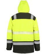 Result Safe-Guard Extreme Tech Printable Safety Soft Shell  Jacket | Fluorescent Yellow/Black thumbnail 6
