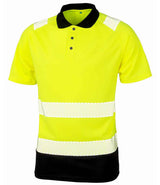 Result Recycled Safety Polo Shirt | Fluorescent Yellow thumbnail 2