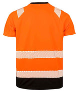 Result Recycled Safety T-Shirt | Fluorescent Orange thumbnail 3