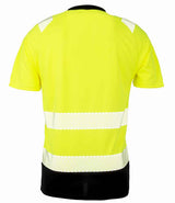 Result Recycled Safety T-Shirt | Fluorescent Yellow thumbnail 3