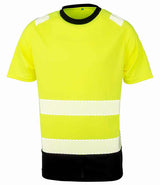 Result Recycled Safety T-Shirt | Fluorescent Yellow thumbnail 2