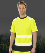 Result Recycled Safety T-Shirt | Fluorescent Yellow thumbnail 1