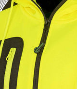 Result Recycled Safety Zip Hoodie | Fluorescent Yellow thumbnail 5