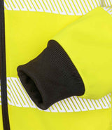 Result Recycled Safety Zip Hoodie | Fluorescent Yellow thumbnail 6