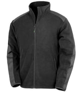 Result Recycled Heavy Duty Micro Fleece Jacket | Black thumbnail 3