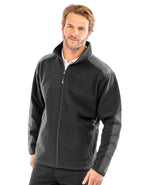 Result Recycled Heavy Duty Micro Fleece Jacket | Black thumbnail 1