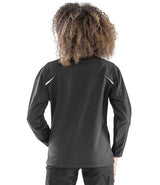 Result Recycled Ladies Three Layer Printable Soft Shell Jacket | Black thumbnail 2
