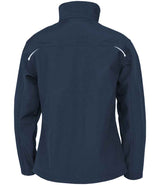 Result Recycled Ladies Three Layer Printable Soft Shell Jacket | Navy thumbnail 3