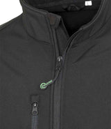 Result Recycled Three Layer Printable Soft Shell Jacket | Black thumbnail 4