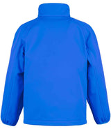 Result Recycled Kids Two Layer Printable Soft Shell Jacket | Royal Blue thumbnail 3
