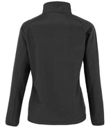Result Recycled Ladies Printable Soft Shell Jacket | Black thumbnail 2