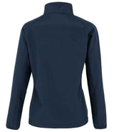Result Recycled Ladies Printable Soft Shell Jacket | Navy thumbnail 4