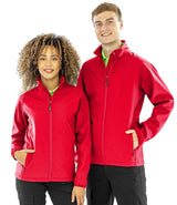 Result Recycled Ladies Printable Soft Shell Jacket | Red thumbnail 2