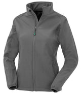 Result Recycled Ladies Printable Soft Shell Jacket | Workguard Grey thumbnail 3