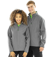 Result Recycled Ladies Printable Soft Shell Jacket | Workguard Grey thumbnail 2