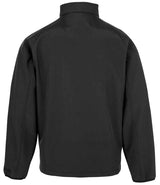 Result Recycled Printable Soft Shell Jacket | Black thumbnail 3