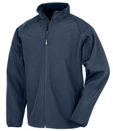 Result Recycled Printable Soft Shell Jacket | Navy thumbnail 3