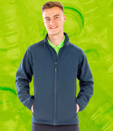 Result Recycled Printable Soft Shell Jacket | Navy thumbnail 1