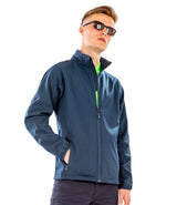 Result Recycled Printable Soft Shell Jacket | Navy thumbnail 2
