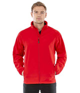 Result Recycled Printable Soft Shell Jacket | Red thumbnail 1