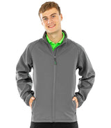 Result Recycled Printable Soft Shell Jacket | Workguard Grey thumbnail 1