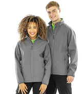 Result Recycled Printable Soft Shell Jacket | Workguard Grey thumbnail 2