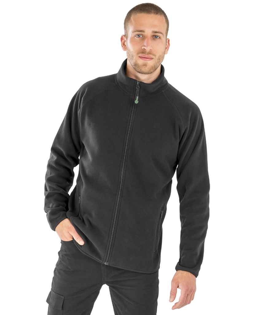 Result Recycled Polarthermic Fleece Jacket | Black