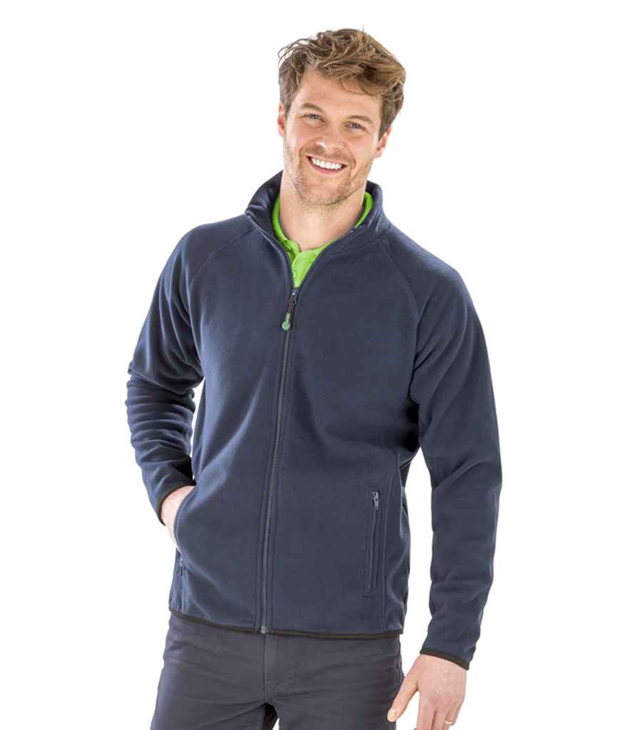 Result Recycled Polarthermic Fleece Jacket | Navy