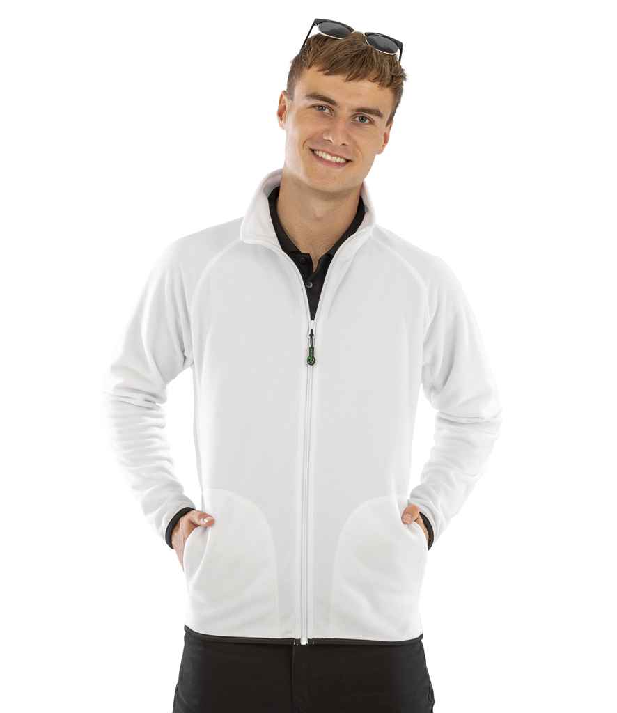 Result Recycled Polarthermic Fleece Jacket | White