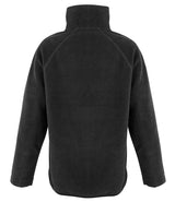 Result Recycled Kids Zip Neck Micro Fleece | Black thumbnail 3