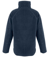 Result Recycled Kids Zip Neck Micro Fleece | Navy thumbnail 3
