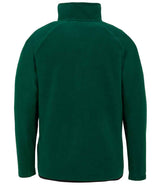 Result Recycled Zip Neck Micro Fleece | Forest Green thumbnail 3
