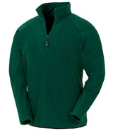 Result Recycled Zip Neck Micro Fleece | Forest Green thumbnail 2