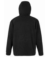 Result Recycled Hooded Micro Fleece Jacket | Black thumbnail 3