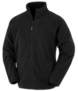 Result Recycled Micro Fleece Jacket | Black thumbnail 2