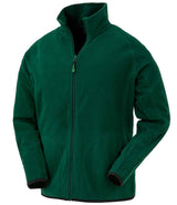 Result Recycled Micro Fleece Jacket | Forest Green thumbnail 1