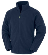 Result Recycled Micro Fleece Jacket | Navy thumbnail 2