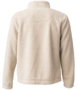 Ravine Unisex Full Zip Borg Fleece Jacket | Natural thumbnail 5