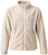 Ravine Unisex Full Zip Borg Fleece Jacket | Natural thumbnail 4